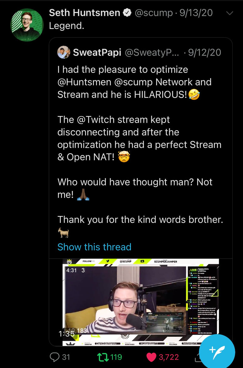 All inclusive Gaming Package